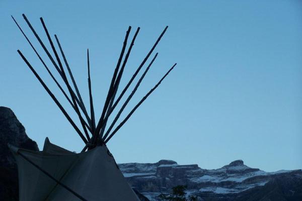 Tipi Nature Grand Confort Gavarnie Buitenkant foto
