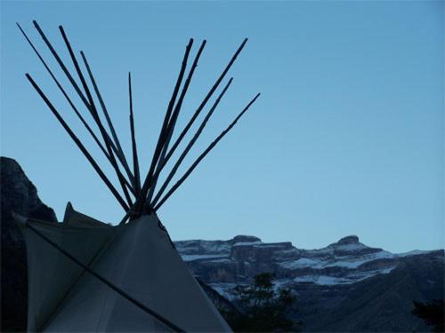 Tipi Nature Grand Confort Gavarnie Buitenkant foto